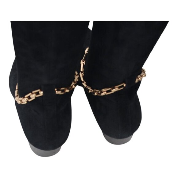 Stella Luna Over the Knee Suede Boots - Picture 6 of 11